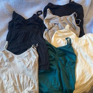 Bundle of 6 nursing tanks